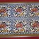 Tile plateau from GIEN and wood