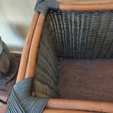 Rattan planter