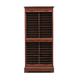 Mahogany curtain binder
