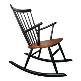 Rocking chair scandinave
