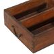 Old teak wood tray brick mold