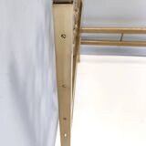 Postmodern Sculptural Brass Single Bed by Luciano Frigerio, Italy