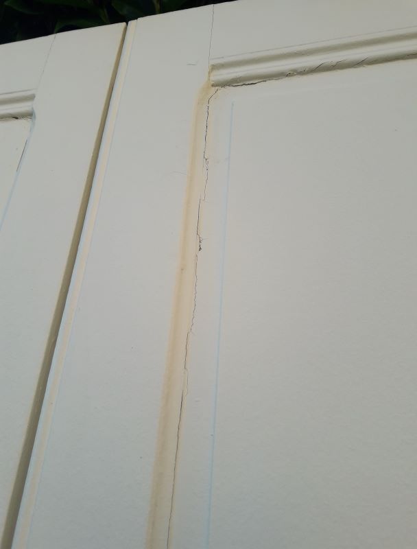 Pair of doors 218,5x92,5cm old closet