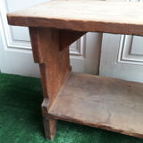 65cm foot rest set, rustic folk art XX