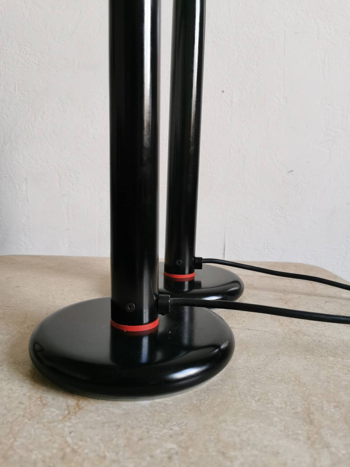 Pair of 80s bedside lamps