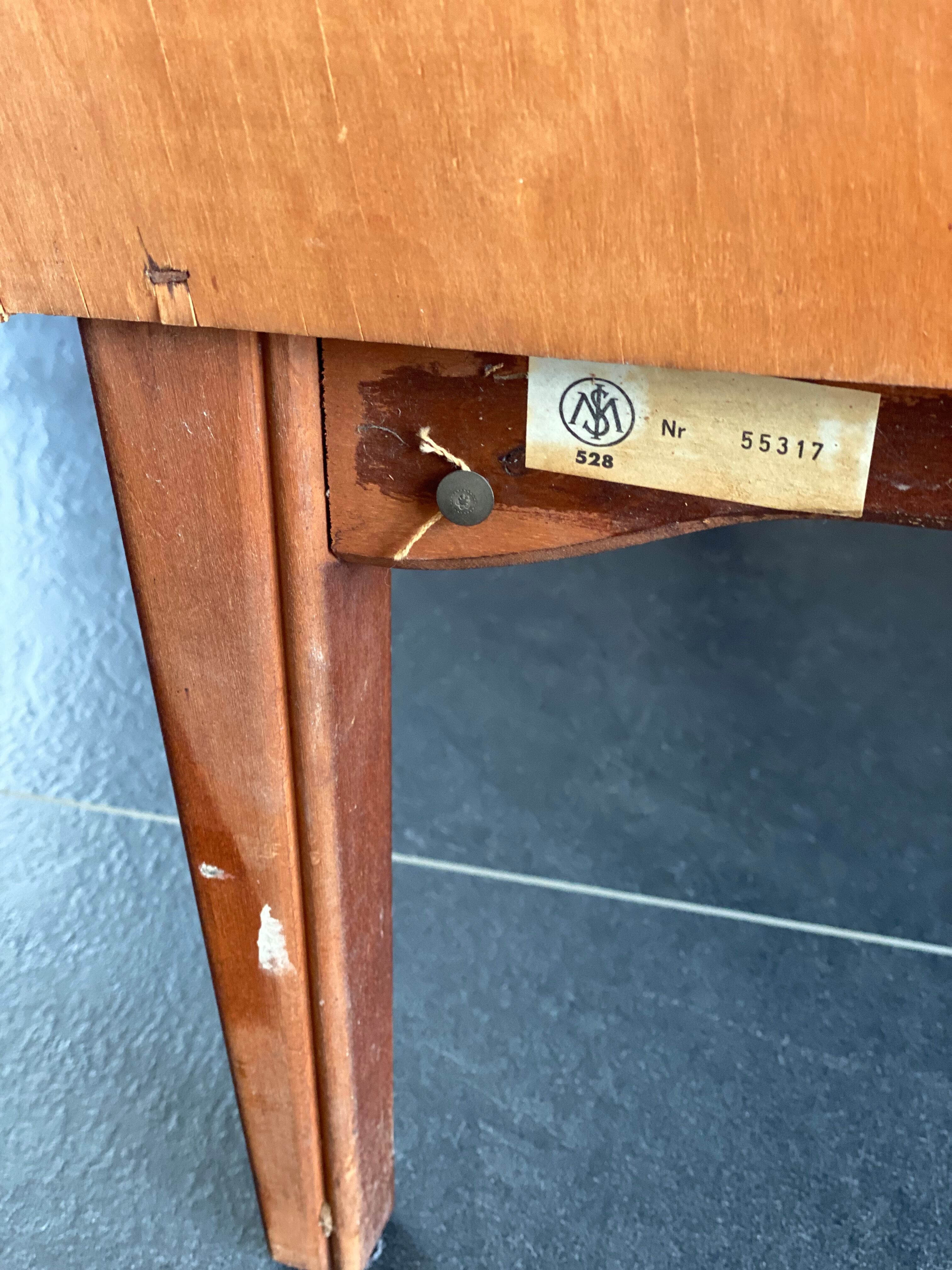 Teak roll top desk by Egan Ostergaard for Broderna gustafssons