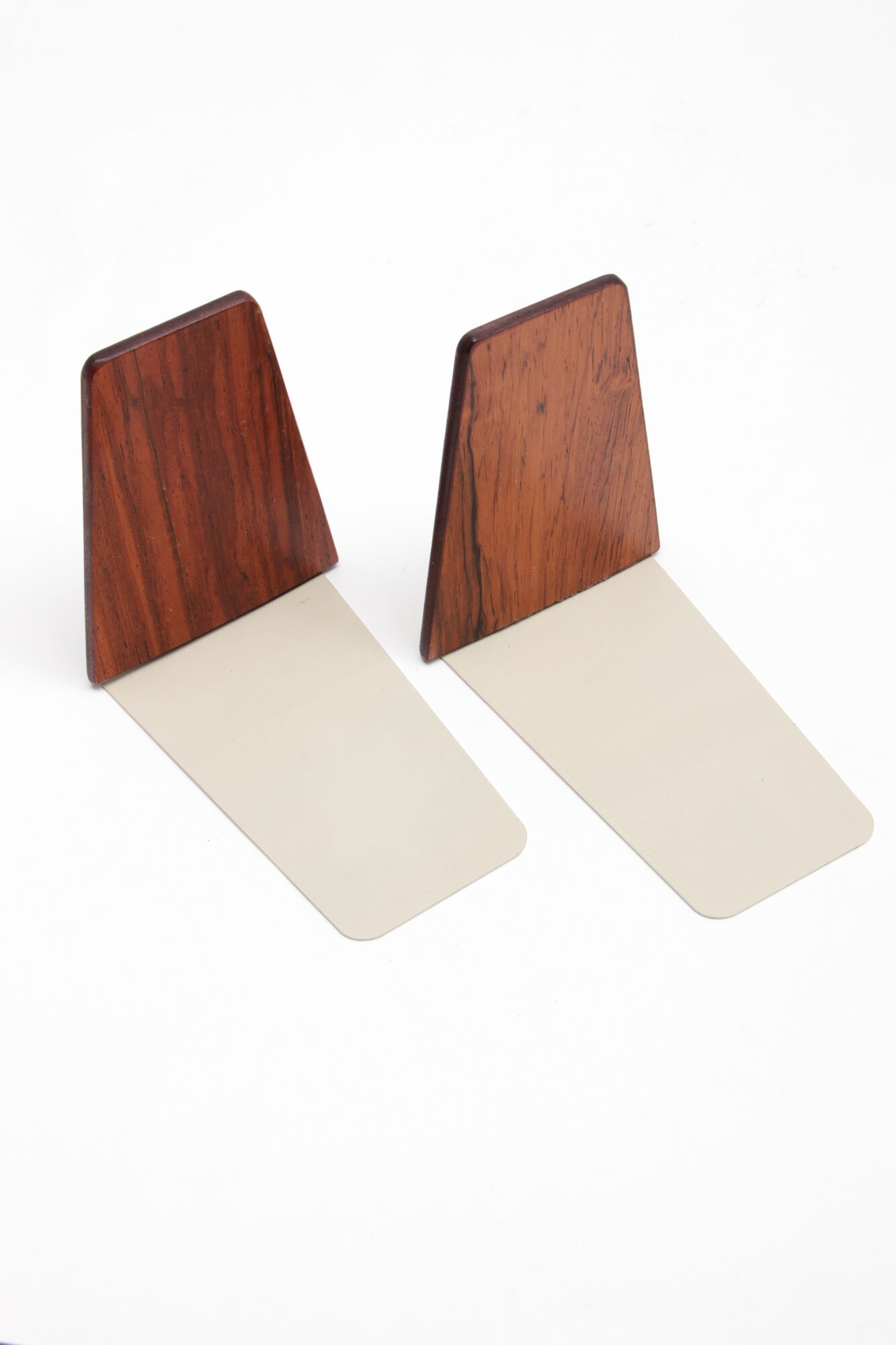 Set of 2 Vintage Danish Design Kai Kristiansen bookends from the 1960s