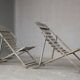 Chairs long time 1900 outside metal
