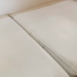 Throw Away sofa by Willie Landels for Zanotta 1965 in white vinyl