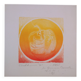 Gravure artiste Childs- Noel 1971 -
