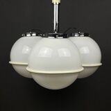 Murano glass pendant globe by Gino Sarfatti, Italy, 1960s