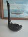 Vintage black ceramic swan planter – 1960s