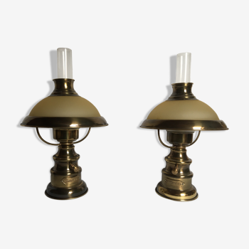 Pair lamps J.P. Rickaert