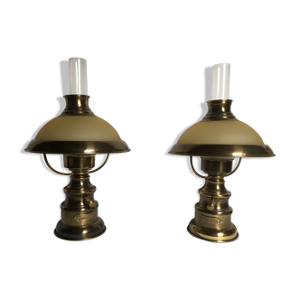 Paire lampes J. P. Rickaert