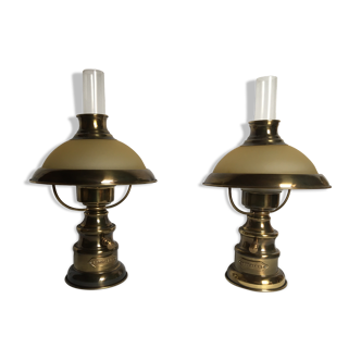 Pair lamps J.P. Rickaert