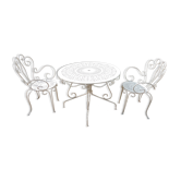 Metal garden furniture