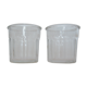 Pots à confiture anciens 500 ml base droite