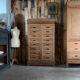 Old oak notary cabinet (renovated)