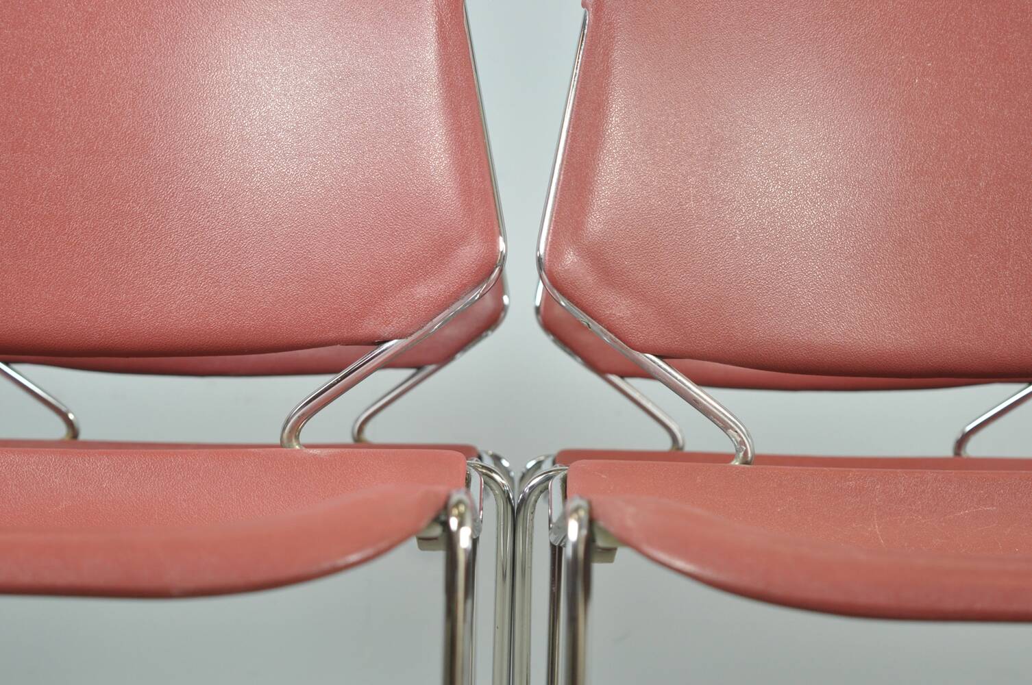 MATRIX Krueger dining chairs designed by Thomas Tolleson, 1970s USA