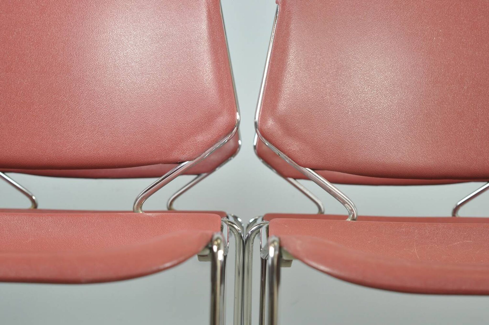 MATRIX Krueger dining chairs designed by Thomas Tolleson, 1970s USA