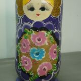 Russian dolls 10 vintage matriochkas