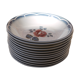 Lot de 6 assiettes à soupe Digoin Magali