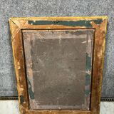 École Française du XIXeme siècle : tableau monogrammé et daté