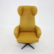 1970s Swivel Wing Chair, Czechoslovakia
