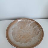 Vintage stoneware hollow dish
