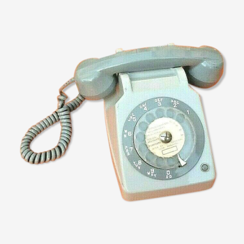 Téléphone vintage à cadran rotatif  années 80  Socotel modèle s63