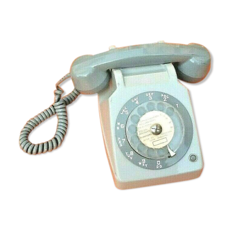 Téléphone vintage à cadran rotatif  années 80  Socotel modèle s63