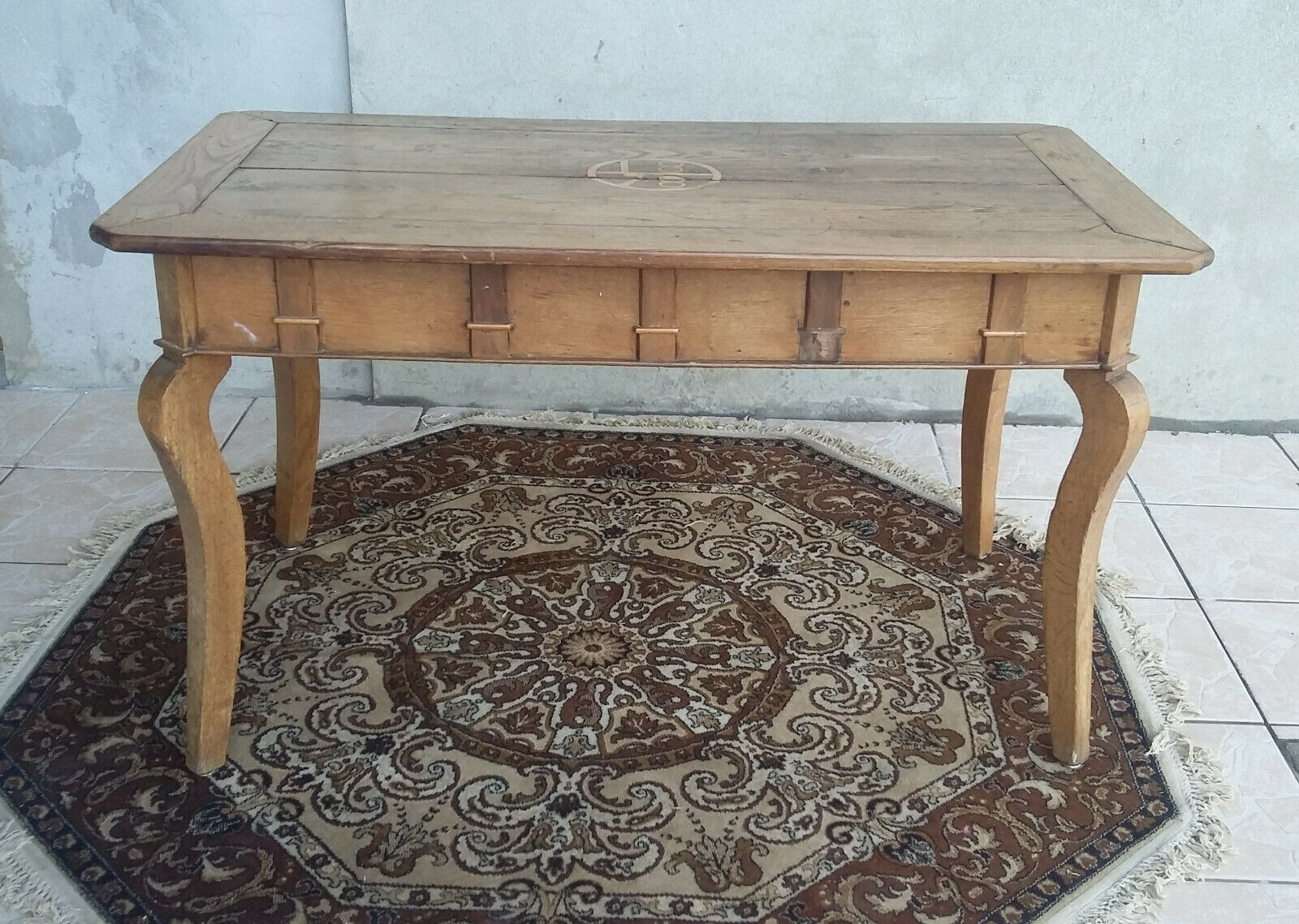 Louis XV oak table 1878