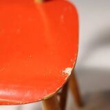 Mid century color dining chairs  1960´s, Czechoslovakia, set of 18