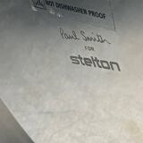 Paul smith for stelton stainless steel with grey enamel bowl never used nib