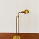 1970s adjustable BOLA brass floor or table lamp by Florian Schulz