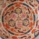 Large deep porcelain plate in Imari style (35.5 cm) with "Phe" decoration.