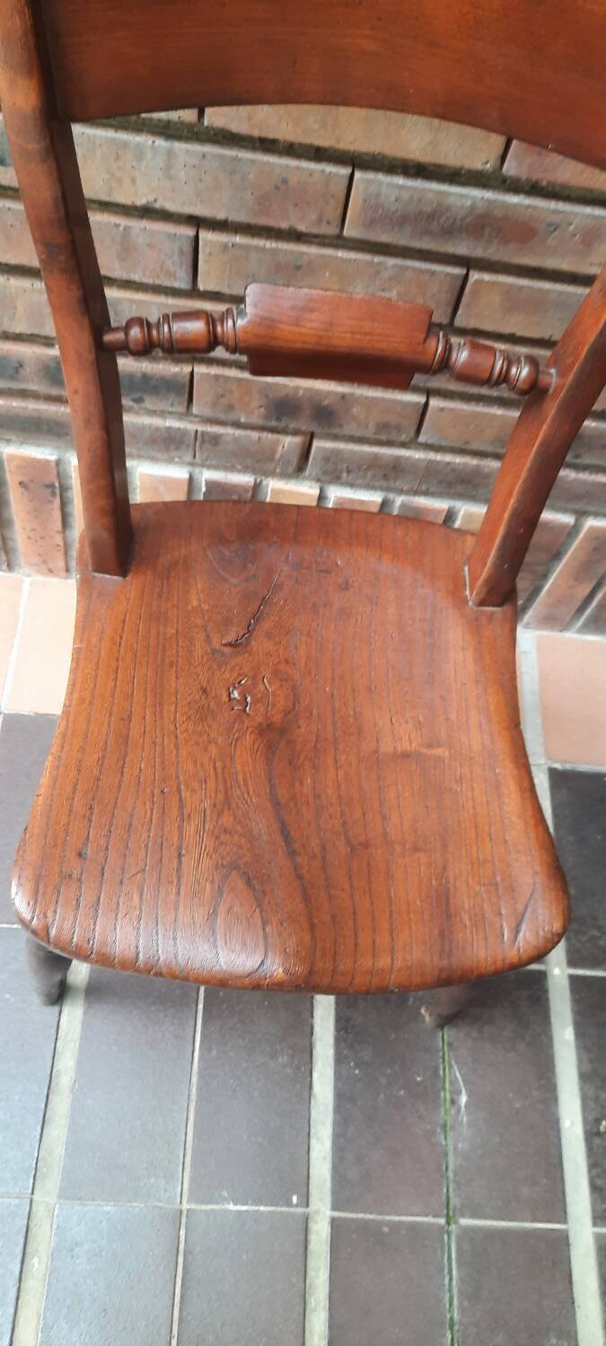 English boat style chair