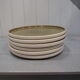 6 flat round olive plates, Nara collection by Playground.