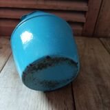 Broc Pitcher Metal Patinated Blue Enameled dpmc 0923214