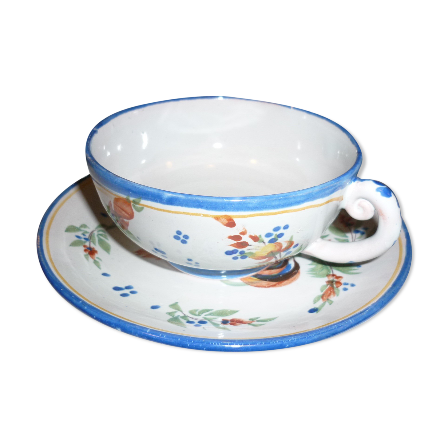 Set coffee-tea rooster decorations