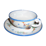 Ensemble café-thé décors de coq