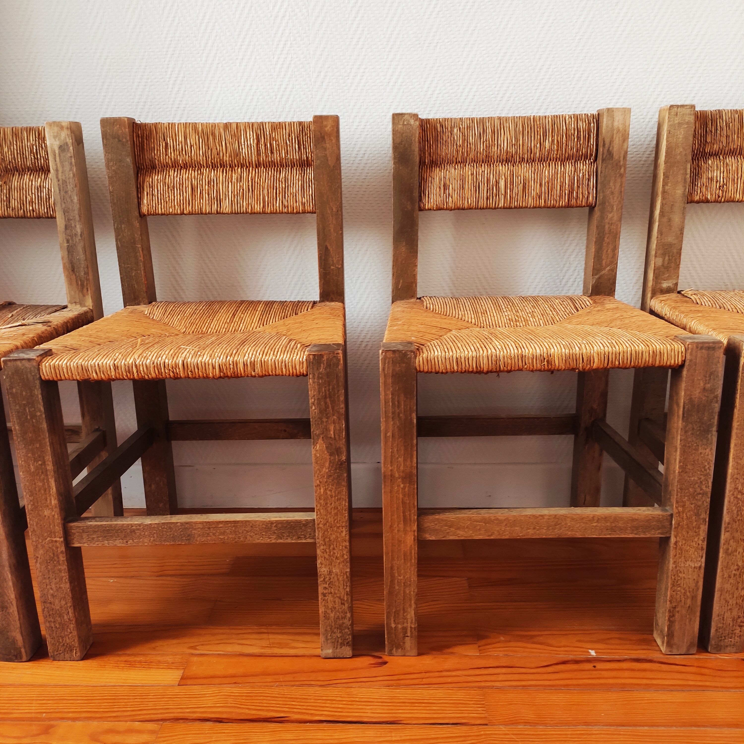 Vintage brutalist chairs 1950