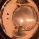Industrial spotlight floor lamp on tripod PZO STG 4, Poland, 1970s