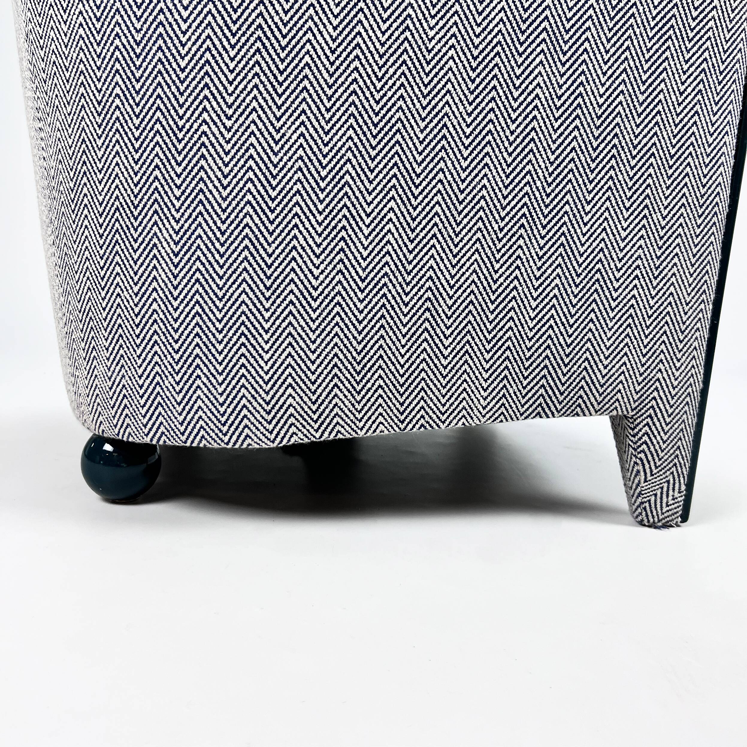 Postmodern armchair, 1980s