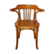Baumann light beech armchair