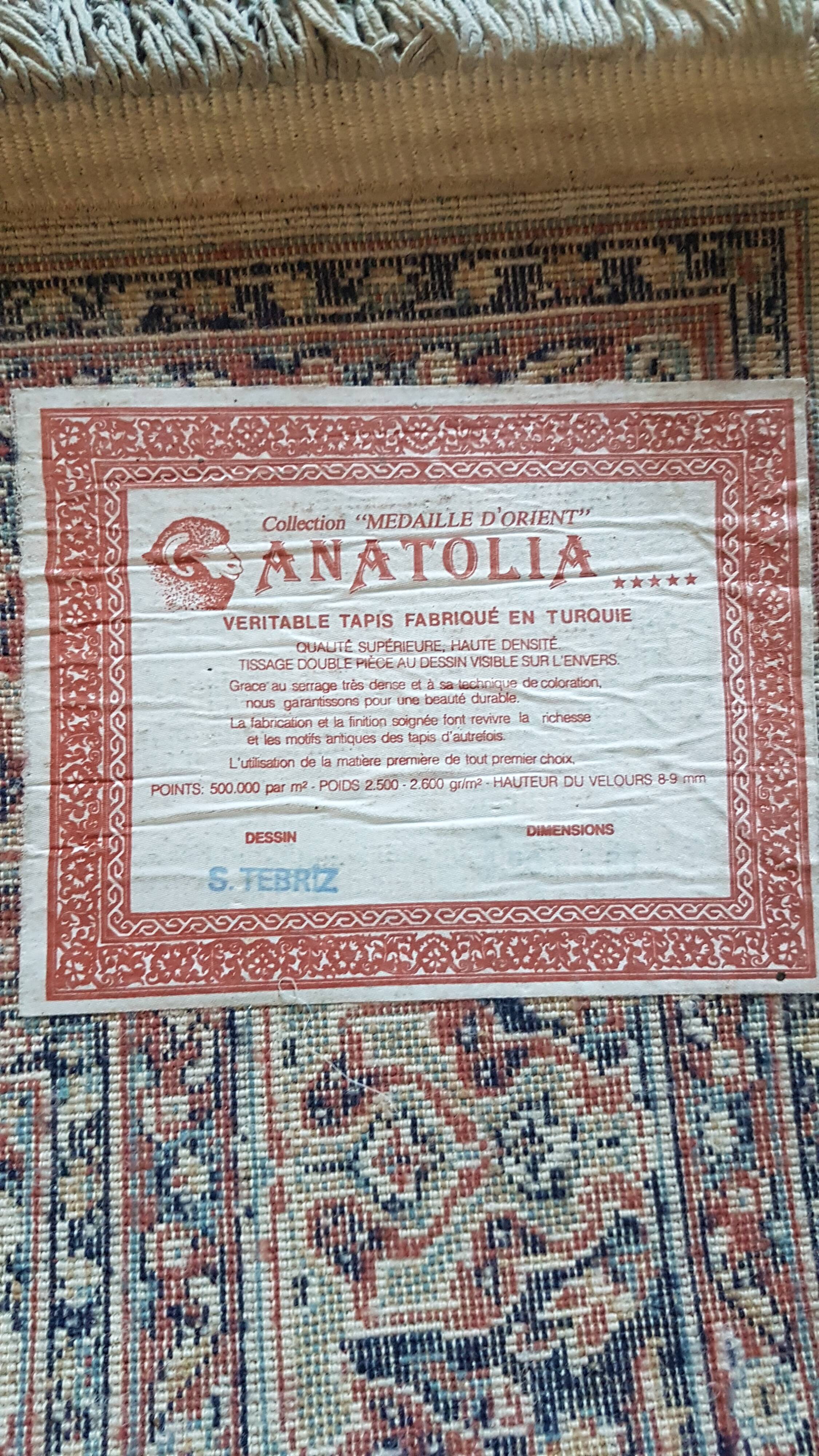 Turkish carpet, 200x120 cm