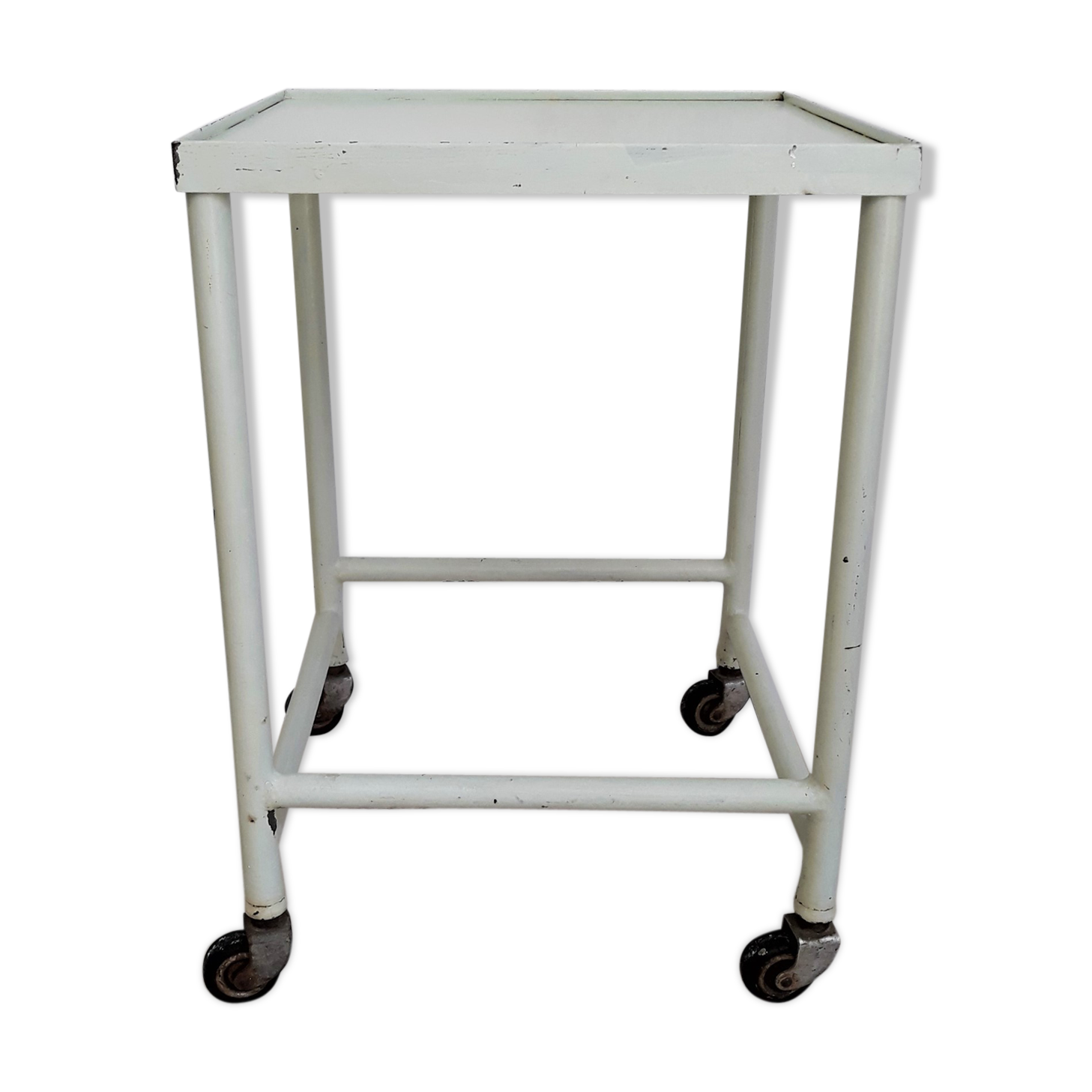 Desserte / Small roller-coaster / Plant Door / Side table / Sofa tip / Chevet / Vintage 1950 /
