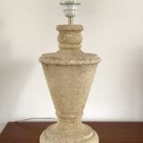 Vintage stone lamp from the 70s