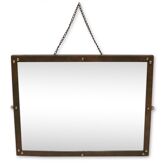Miroir bois "atelier"