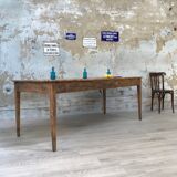 Vintage pine farm table